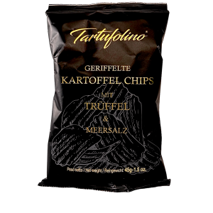 Riffeld chips with black truffle and sea salt